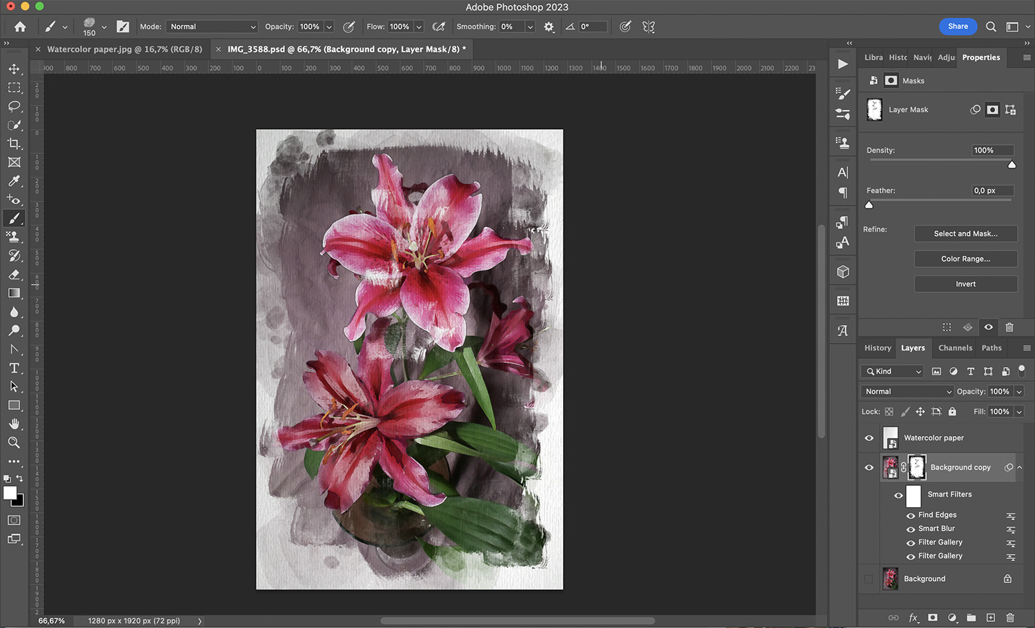 » Eye 4 Photography How to create a watercolor effect in Photoshop