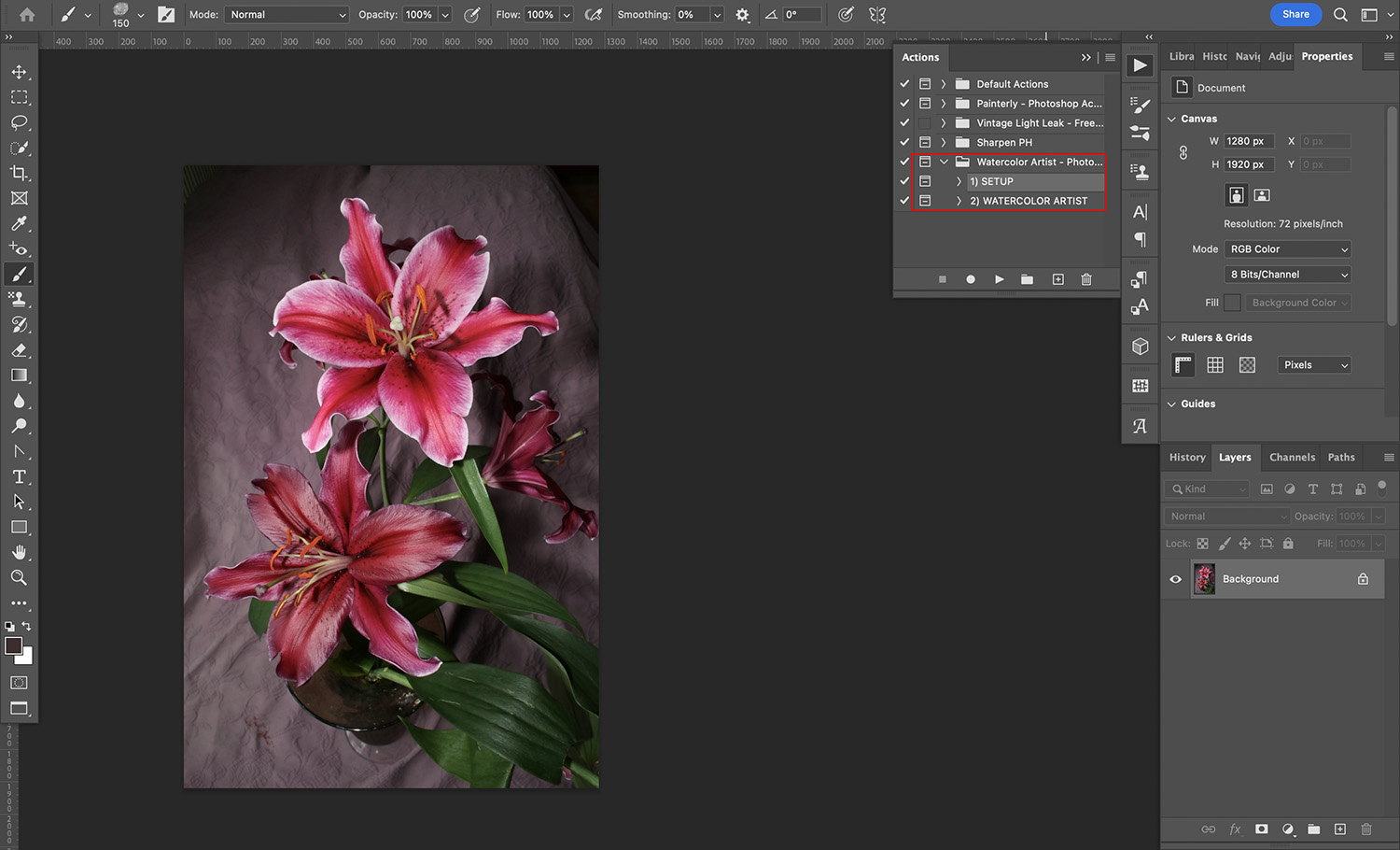 » Eye 4 Photography How to create a watercolor effect in Photoshop