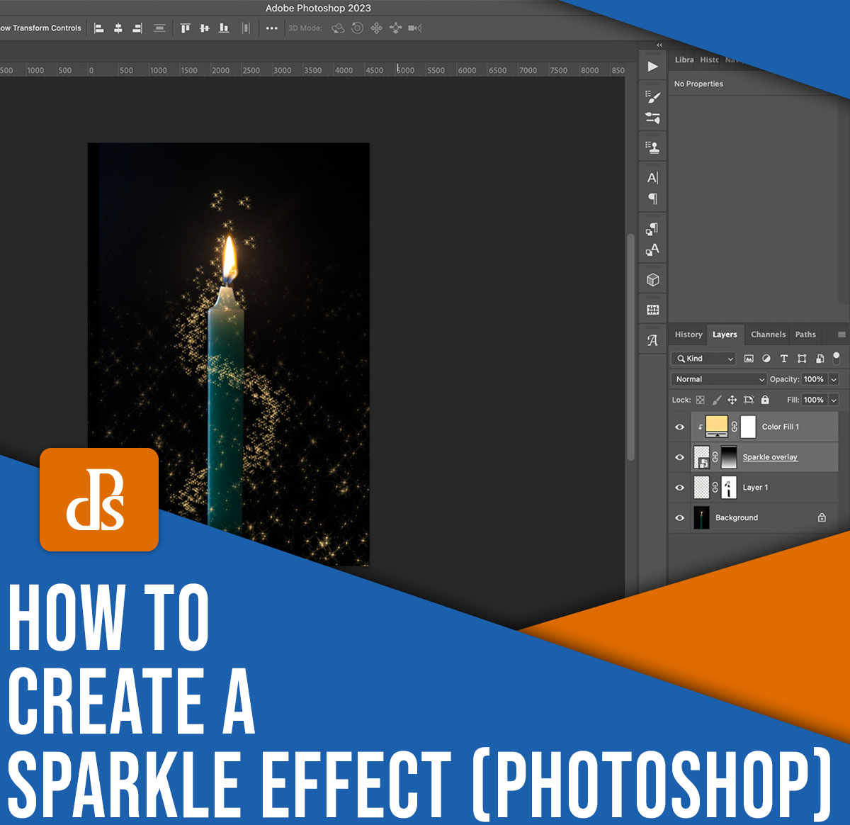 How to create a sparkle effect in Photoshop