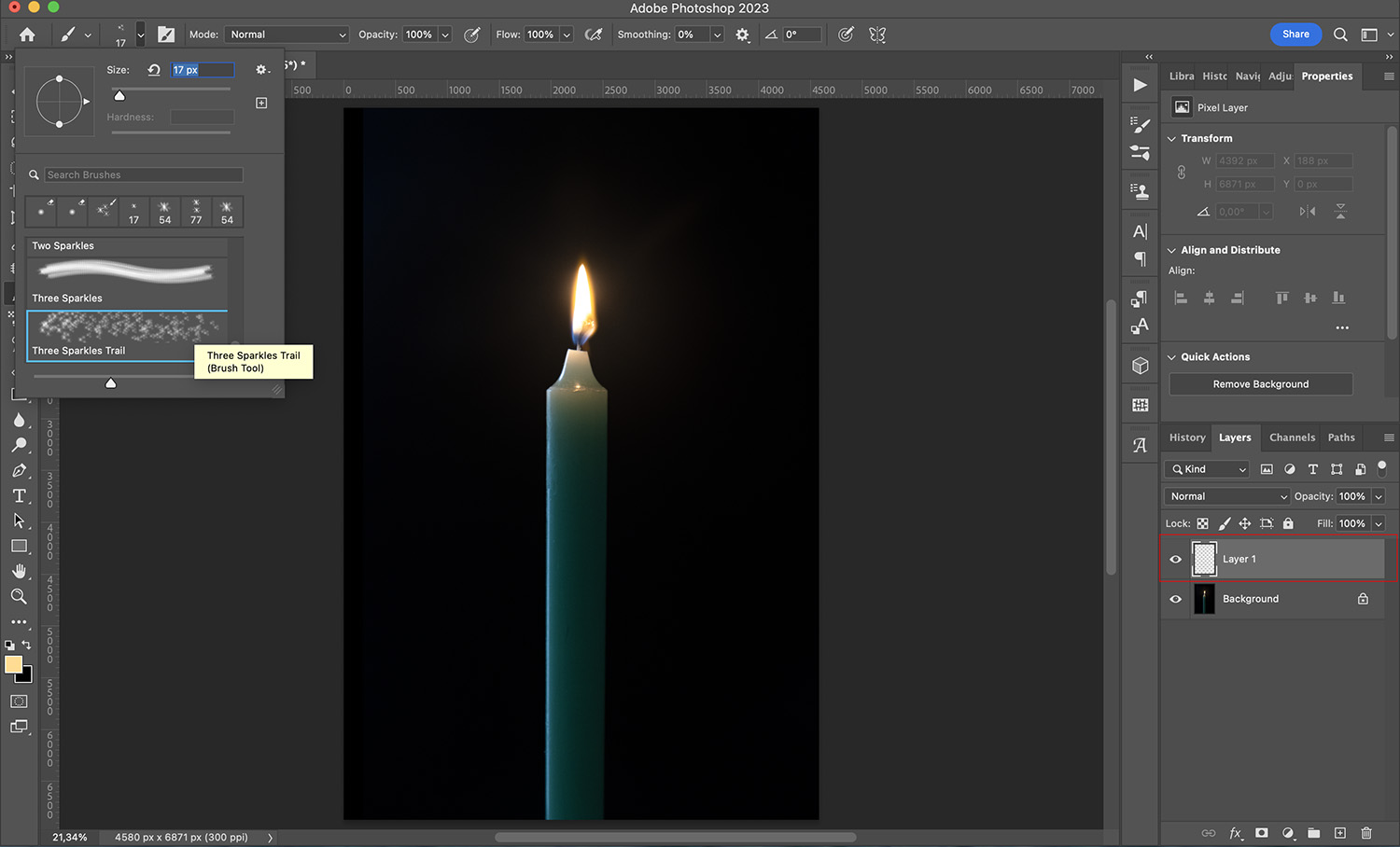 How to create a sparkle effect in Photoshop