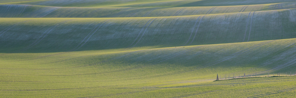 » Eye 4 Photography Chalkfields at sunrise presented in a 3:1 aspect ratio