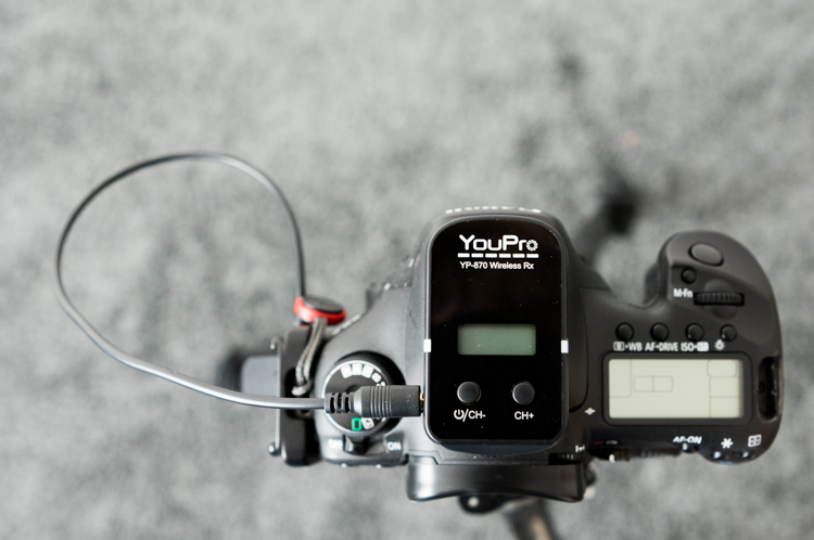 » Eye 4 Photography wireless remote attached to a camera