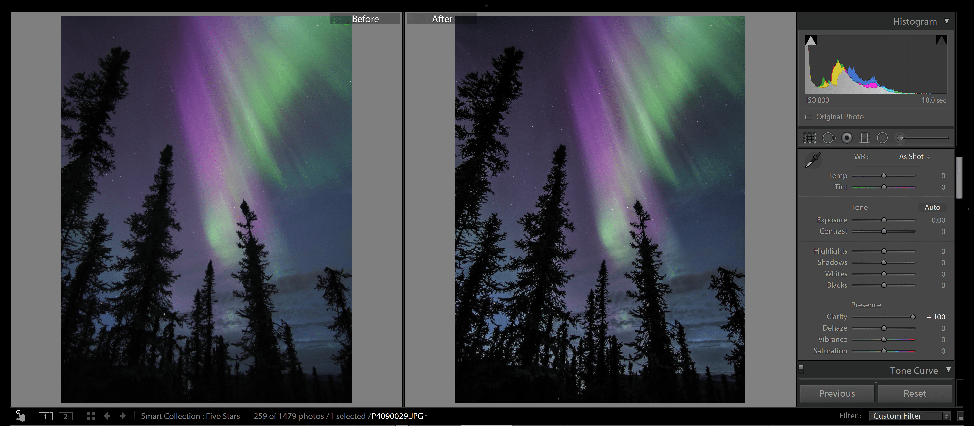 » Eye 4 Photography How to edit the aurora in Lightroom