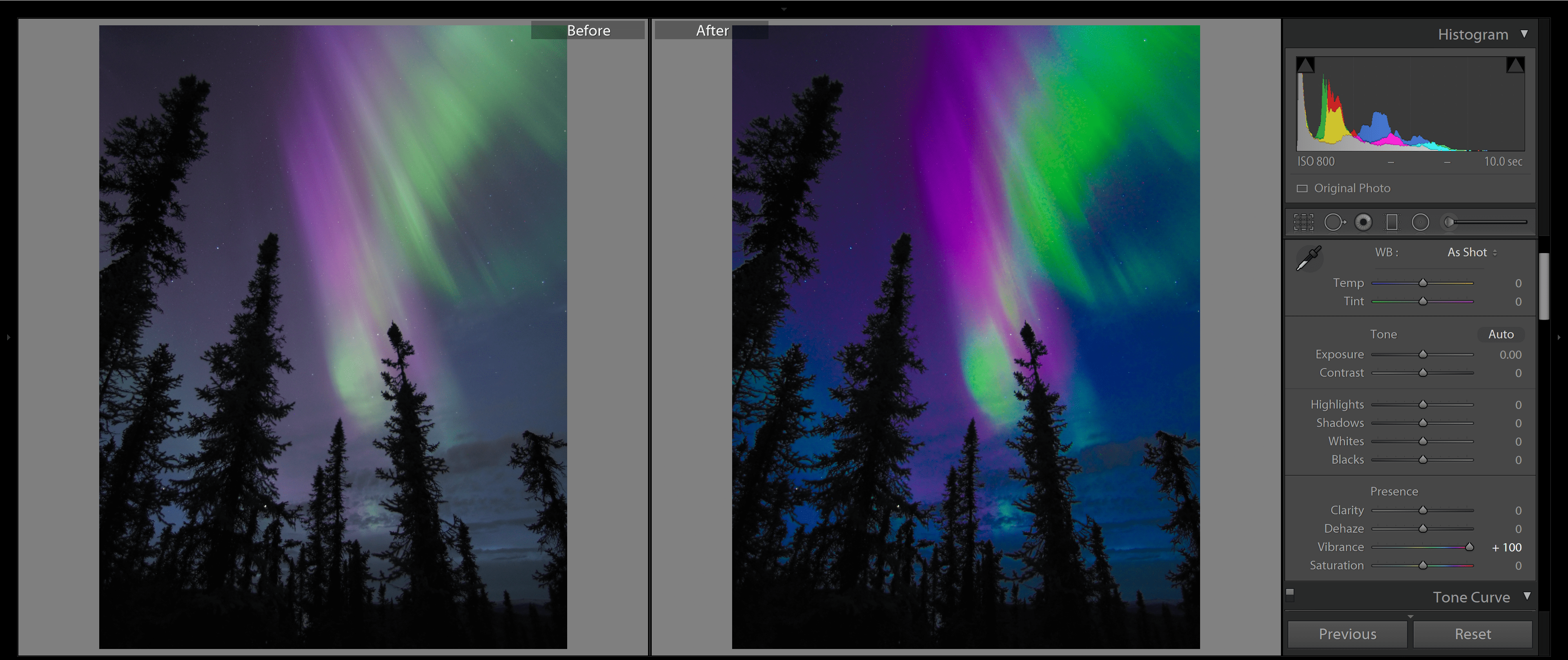 » Eye 4 Photography How to edit the aurora in Lightroom