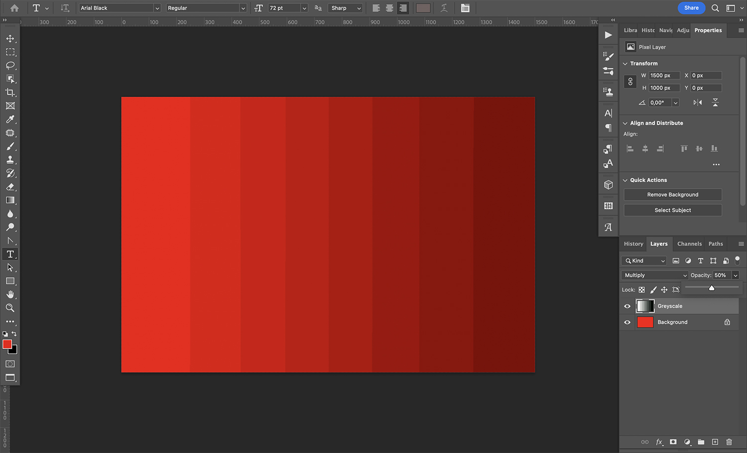 Multiply blend mode