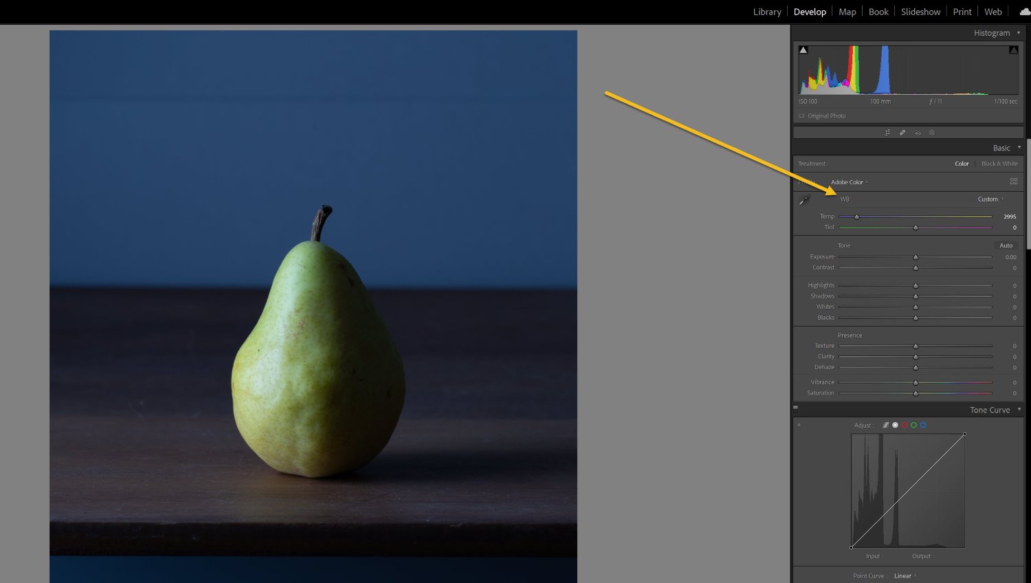 » Eye 4 Photography adjusting the white balance in Lightroom