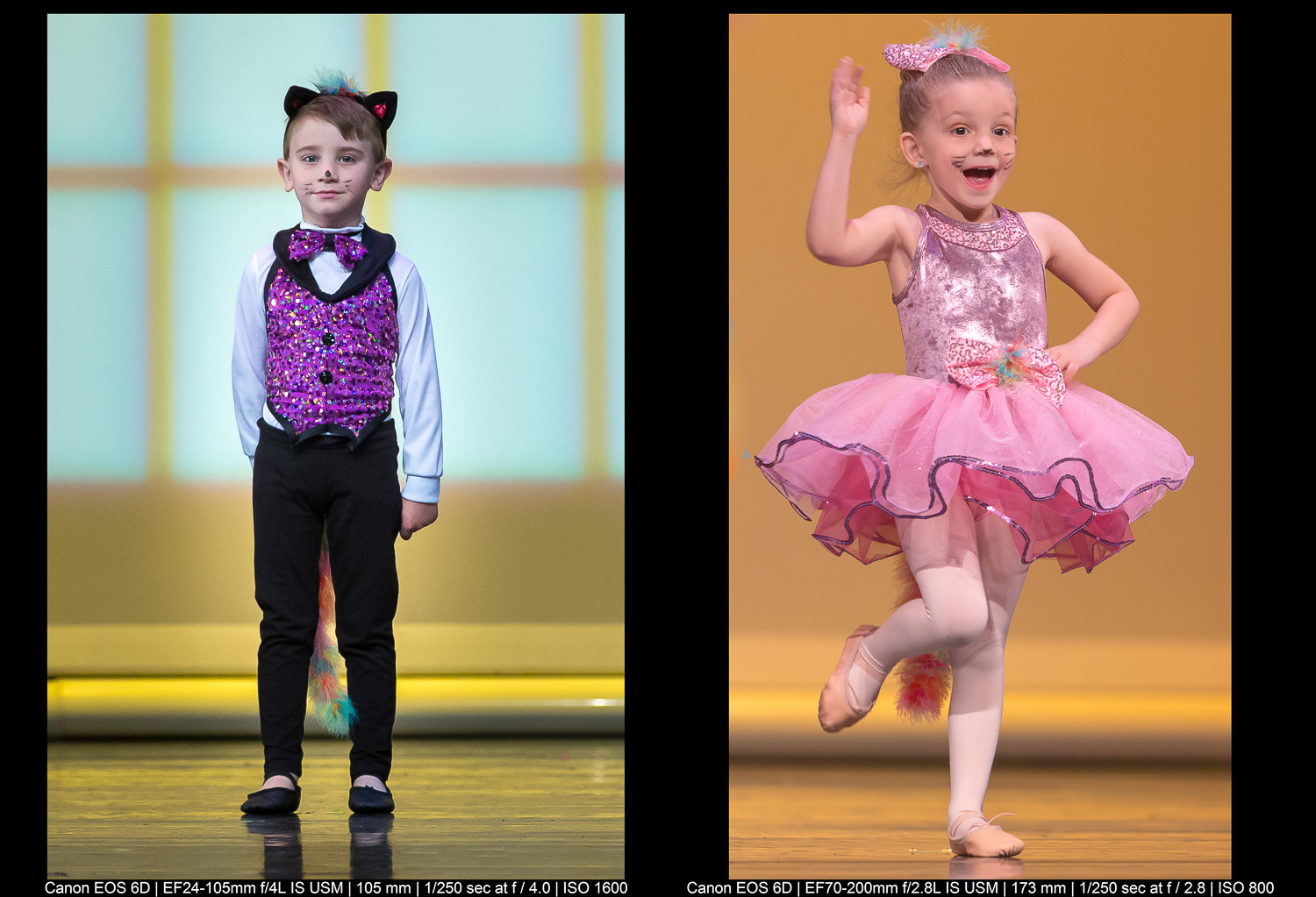 kids on the stage