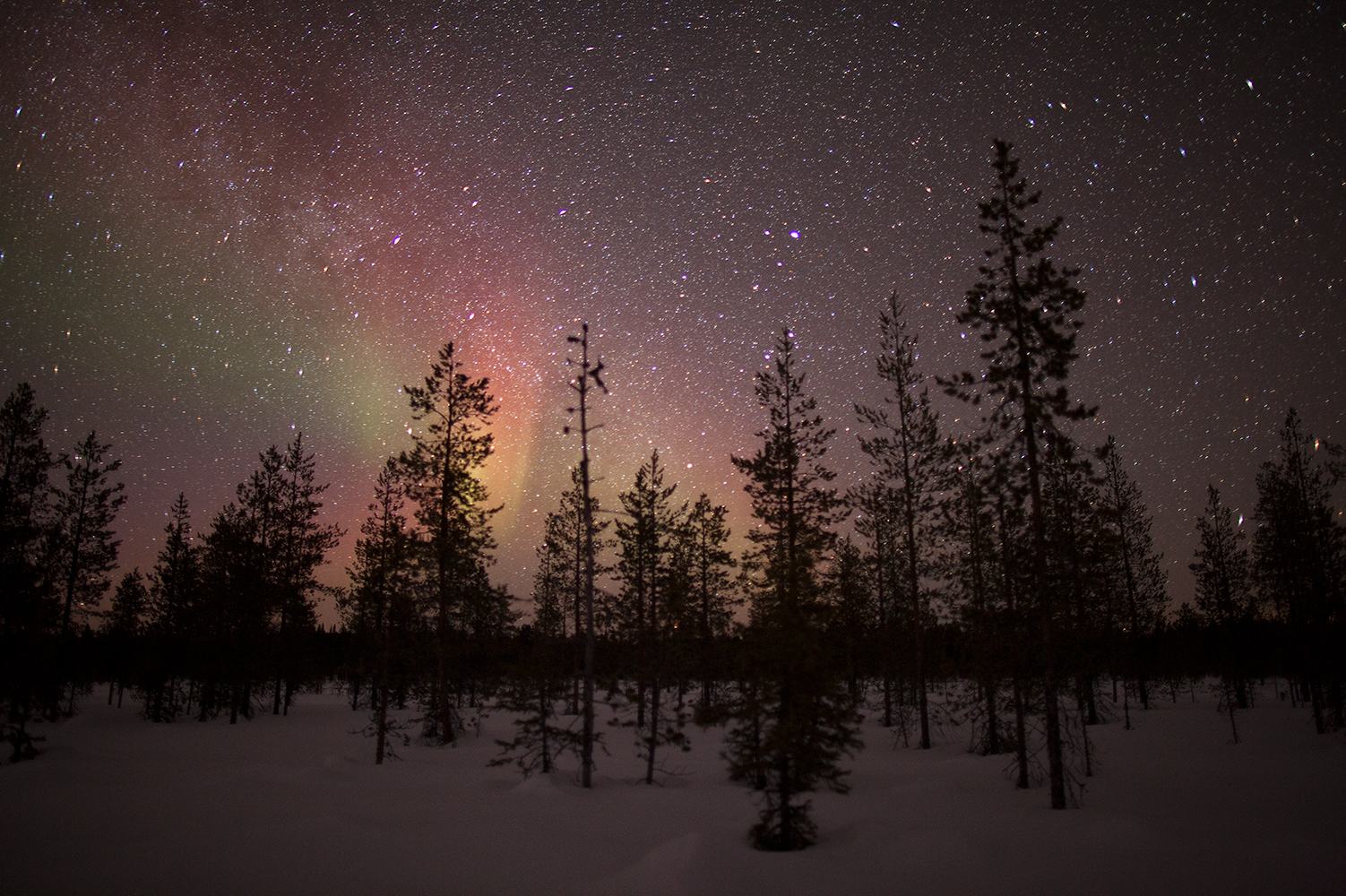 aurora borealis using the 500 rule