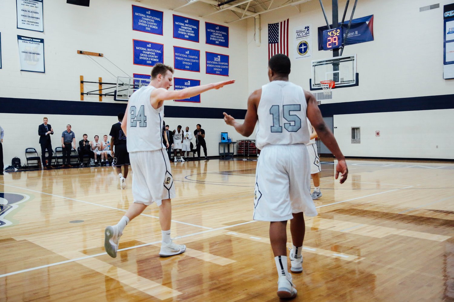 moment between two players before gameplay begins