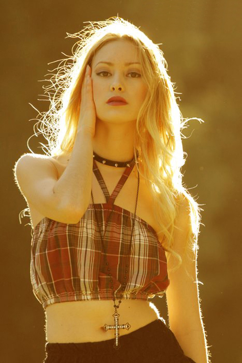 golden hour portrait