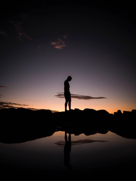 » Eye 4 Photography silhouette photography man standing on a rock