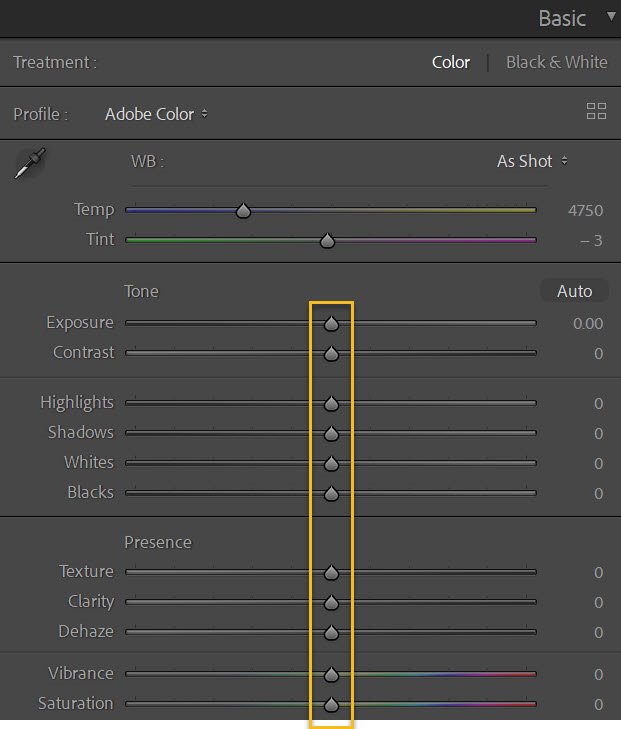 » Eye 4 Photography zeroing the sliders how to create your own Lightroom presets